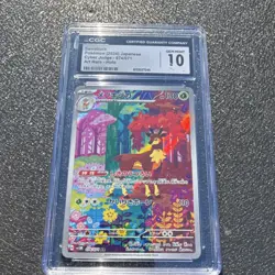 Sawsbuck CGC 10 074/071 Cyber Judge Art Rare Holo Japanese Pokemon TCG - Image 1