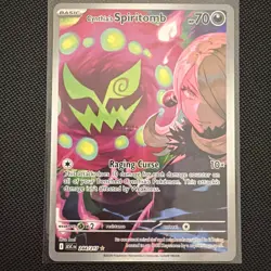 Cynthia's Spiritomb Illustration Rare 244/217 Pokemon Ascended Heroes IR NM - Image 1
