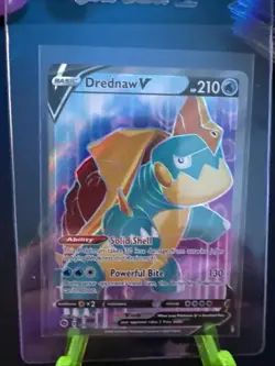 Drednaw v Full Art Ultra Rare Holo Pokemon TCG 2020 Champions Path - Image 1