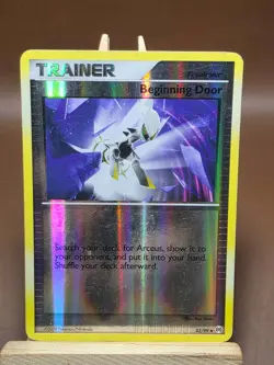 HP Pokemon Beginning Door Reverse Holo Arceus 82/99 - Image 1