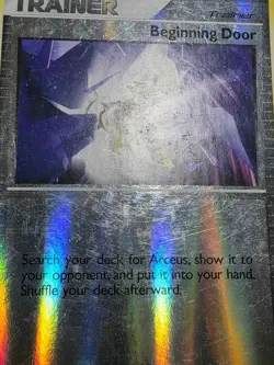 HP Pokemon Beginning Door Reverse Holo Arceus 82/99 - Image 5
