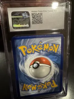 Pokemon TCG Moltres Zapdos Articuno GX SM210 ERROR Crimp Cgc 9 - Image 3