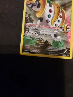 Pokemon TCG Regigigas XY82 Full Art Holo Black Star Promo Movie Wizards - Image 2