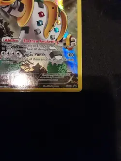 Pokemon TCG Regigigas XY82 Full Art Holo Black Star Promo Movie Wizards - Image 3