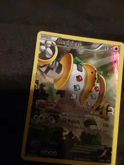 Pokemon TCG Regigigas XY82 Full Art Holo Black Star Promo Movie Wizards - Image 5