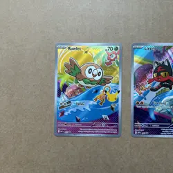 Pokemon First Partner Illustration Alola - Gen 7 Set of 3 - PACK FRESH ✅ - Image 2