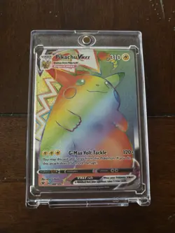 ⚡Pokemon Pikachu Vmax 188/185 Vivid Voltage SWSH 2020 Secret Rare Rainbow - Image 1