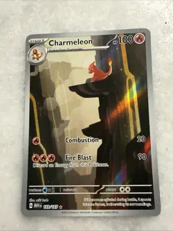 Pokemon Charmeleon SV: Scarlet & Violet 151 Illustration Rare Holo 169/165 - Image 2