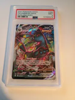 Umbreon VMAX 095/203 PSA 9 Evolving Skies Full Art Pokemon GEM MINT - Image 1