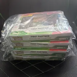 Pokemon TCG | First Partner Illustration Collection | Series 1 | New & Sealed x4 - Image 1