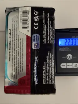 22.32/33g Pokemon TCG: Scarlet and Violet Paradox Rift x1 Booster Pack Sealed - Image 2