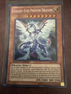 Yugioh Galaxy-Eyes Photon Dragon CT08-EN003 Secret Rare Limited Edition - Image 2