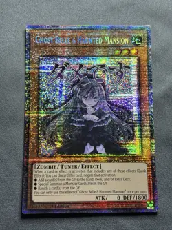 Yu-Gi-Oh! Ghost Belle & Haunted Mansion 1st Edition Starlight Rare RA05-EN092 - Image 1