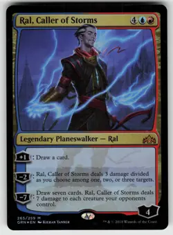 Ral, Caller of Storms Foil M Guilds of Ravnica 265 MTG - Image 1