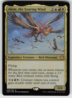 Akim, the Soaring Wind Foil M Commander 2020 6 MTG - Image 1