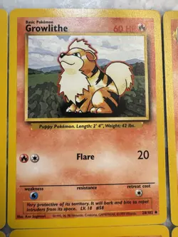 Pokemon Base Set Lot of 9 Unique Cards - Vintage - Nr Mint+ Charmeleon Arcanine - Image 3