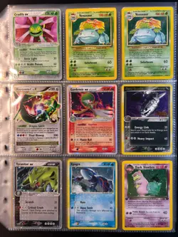 DAMAGED Lot of 180 ALL HOLO Vintage Pokemon Card Binder Collection DAMAGED - Image 4