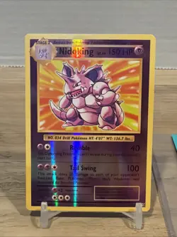 Nidoking 45/108 XY Evolutions Reverse Holo Rare - NM- Pokemon Card - Image 2