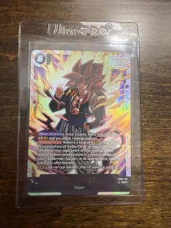 Dragon Ball Fusion World Dual Evolution 3 Card Lot. Gogeta Alt L, SCR & Alt SR! - Image 4