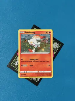 Scorbunny - (Cosmos Holo) SWSH244 SWSH: Sword & Shield Promo Cards Holo - Image 1