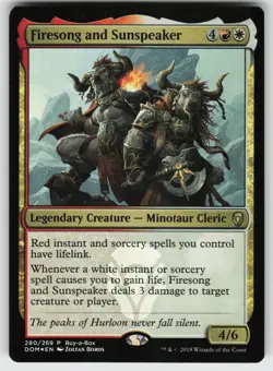Firesong and Sunspeaker Foil P Buy-A-Box Promos 280 MTG - Image 1