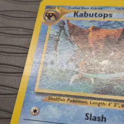 Kabutops 25/75 Pokemon Neo Discovery Unlimited Rare Card WOTC MP/HP - Image 2