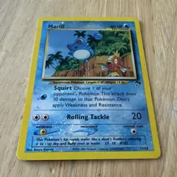 Pokemon Marill 11/18 Southern Islands Reverse Holo Promo Card 40 HP English - Image 1