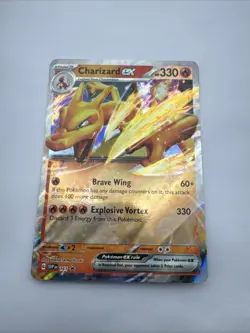 Pokemon TCG Charizard EX SVP 161 Super Premium Collection Black Star Promo Card - Image 3