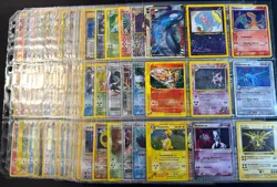 DAMAGED Lot of 180 ALL HOLO Vintage Pokemon Card Binder Collection DAMAGED - Image 1