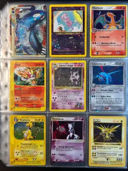 DAMAGED Lot of 180 ALL HOLO Vintage Pokemon Card Binder Collection DAMAGED - Image 2