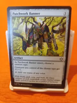 Patchwork Banner Bloomburrow NM MTG Card Magic The Gathering - Image 1