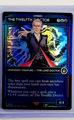 2023 MTG Magic The Gathering WHO Doctor Who Showcase Foil 563 The Twelfth Doctor - Image 1