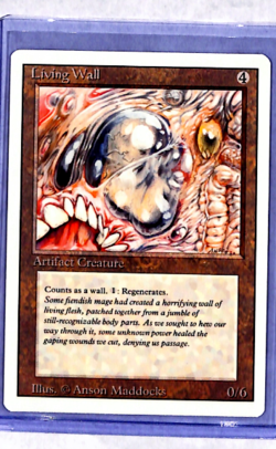 1994 MTG Magic The Gathering 3ED Revised WOTC Vintage Artifact Living Wall - Image 1