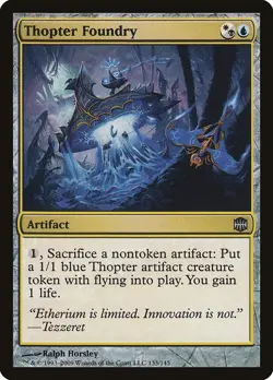 Alara Reborn Thopter Foundry MTG Magic the Gathering NM - Image 1