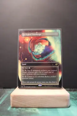 Secluded Starforge Rare Land NM Borderless Edge of Eternities MTG Magic ManaFam - Image 1