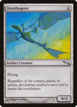 Mirrodin Ornithopter MTG Magic the Gathering NM - Image 1