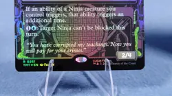 Splinter, Radical Rat Borderless (Showcase) FOIL - TMNT MTG Near Mint 🔮 * - Image 3