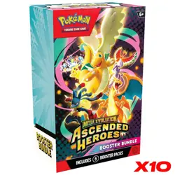 Pokemon TCG: Mega Evolution Ascended Heroes Booster Bundle x10 New Sealed ✅ - Image 3