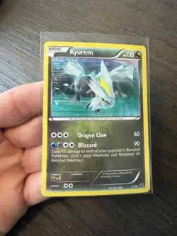 Pokemon TCG 2012 - Kyurem 21/20 Dragon Vault Secret Rare Holo - LP - Image 2