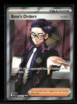 Pokemon 2026 Mega Evolution – Ascended Heroes Boss's Orders FA SAR #256/217 - Image 1