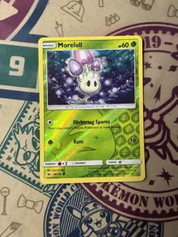 Morelull 16/149 Rev Reverse Holo Sun & Moon Base SM Pokemon - Image 3