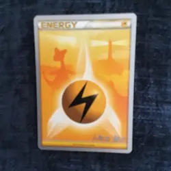 Pokemon Lightning Energy Holo Card 91/95 Call of Legends Series - Image 1
