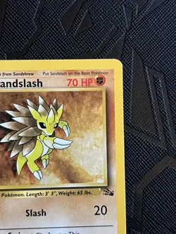 Pokemon TCG Sandslash 41/62 1st Edition Fossil Uncommon (English) - LP(+) - Image 5