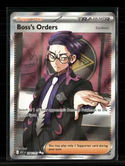 Pokemon 2026 Mega Evolution – Ascended Heroes Boss's Orders FA #256/217 - Image 1