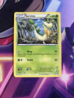 Servine - 1/12 - Confetti Holo - McDonald's Promo 2012 - Pokemon TCG - LP - Image 1