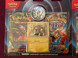 Pokemon TCG Mega Charizard Y EX Tin + 2x ME, Phantasmal Flames 2-pack Blisters - Image 3