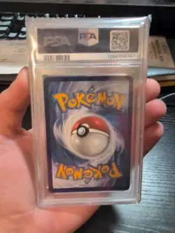 Pokemon 2025 Destined Rivals Team Rockets Weezing IR #199/182 PSA 9 - Image 2