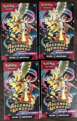 Pokemon Ascended Heroes Booster Bundle New And Sealed - Image 1