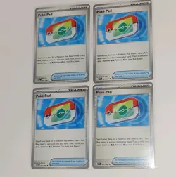 Pokemon Poke Pad 081/088 Playset x4 ME03 Perfect Order Trainer NM - Image 3