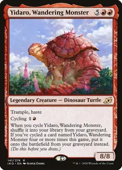 Yidaro, Wandering Monster 2x FOIL IKO MTG Ikoria Rare MINT red - Image 1